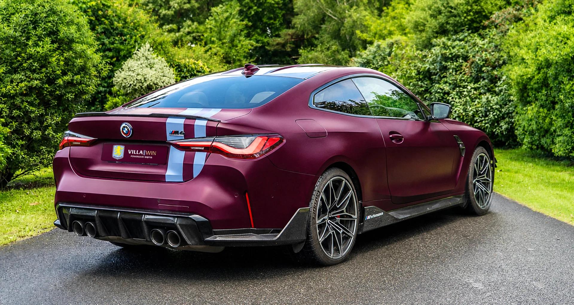 villa-win the-car-v2 BMW M4 Competition rear view